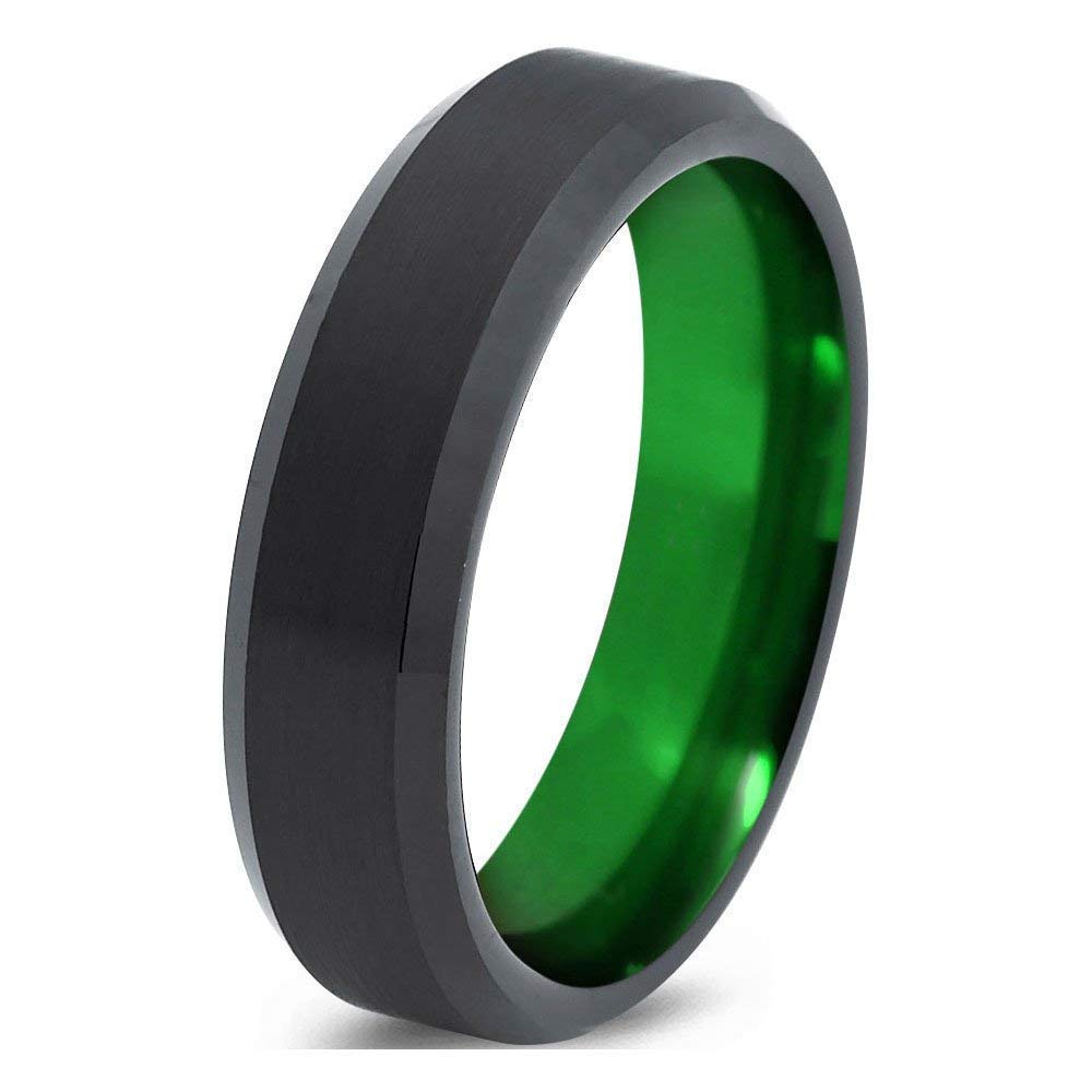 Tungsten Wedding Band Ring 4mm 6mm 8mm 10mm for Men Women