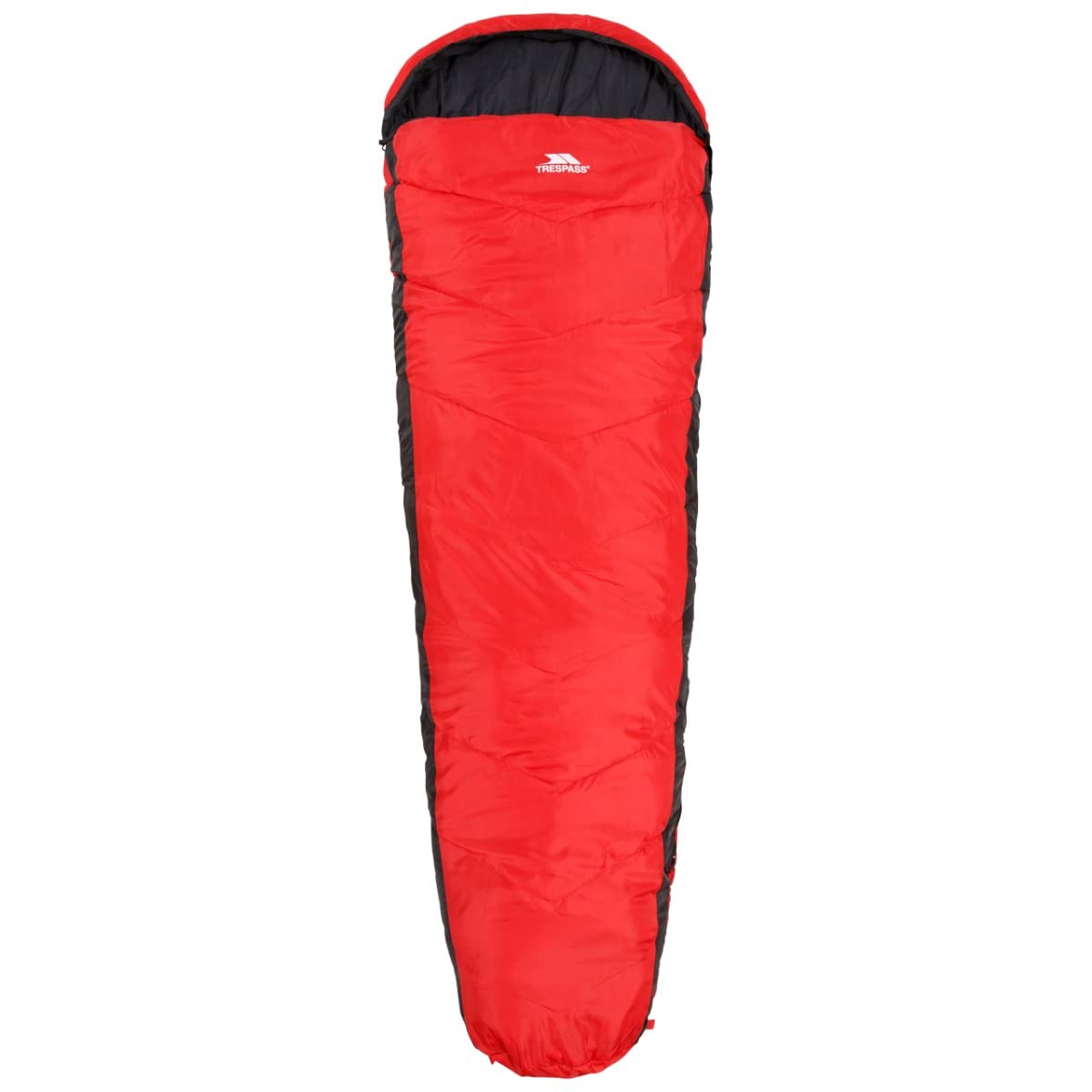 Trespass Sleeping Bag 3 Season Camping Mummy Shape Water Repellent Doze