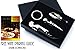 Wine Gift Set Includes Corkscrew Wine Bottle Opener Professional Stainless Steel Waiter Style Opener with Foil Cutter, Stopper, Drip Ring and Pourer Plus Bonus Wine Bottle Sock by Vite Dolce