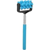 Ymiko Telescopic Massage Stick for Men and Women &ndash; Granular Body Roller for Neck, Back, Legs, Sky Blue