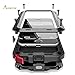 iPhone 6 Case,Amever Metal case [Science Hybrid Premium Metal] Full-Body Aluminum Structures with Silicone - Extreme Water Resistant Dust/Dirt Shockproof / Dust Proof Military Heavy Screen Protector - Hard Aluminum Dual Layer Protective Case for Apple iPhone 6 4.7 Inch (Black)