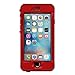 Lifeproof NÜÜD SERIES iPhone 6s ONLY Waterproof Case - Retail Packaging - CAMPFIRE (FLAME RED/CLEAR/KICKFLIP RED)