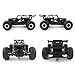 SZJX RC Cars, Remote Control Off-Road Truck, 1/14 Scale High Speed Vehicle, 2.4Ghz Electric Radio Controlled Rock Crawler, 2WD Fast Racing Buggy Black