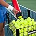 Gamma Tennis Ballhopper Balltube 18, Picks Up and Holds 18 Balls Quickly and Easily - Red or Clear