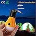 AIYEGO Portable Solar Light Bulb, Dimmable 165LM Solar Powered Lights Emergency Lights with 1000mAh Rechargeable Battery for Outdoor, Hiking, Camping, Tent, Home, Chicken Coop (Yellow)
