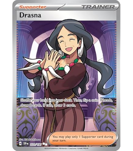Amazon.com: Pokemon - Jasmine's Gaze 223/191 - Surging Sparks