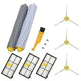 likeclean Replacement Parts for IRobot Roomba 800 900 Series 860 870 880 960 980 Vacuums,1 Set Extractors,3 Hepa Filters, 3 Side Brush