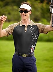 Men's Fourth of July Polo T-Shirt Patriotism Golf
