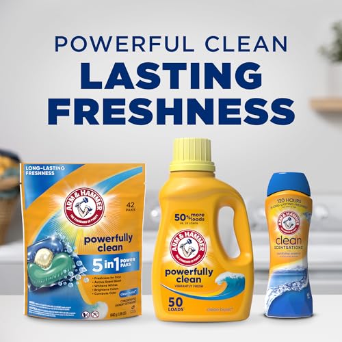 ARM & HAMMER IN-WASH SCENT BOOSTER, PURIFYING WATERS, 37.8 OZ