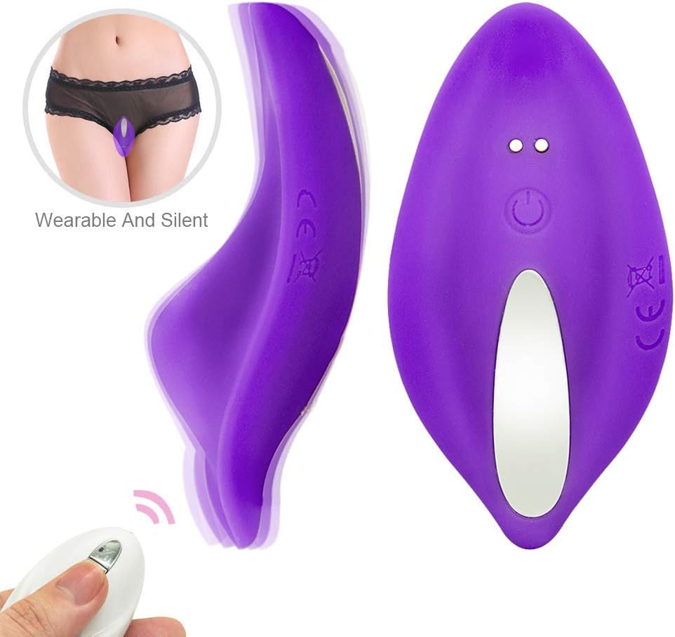 Jerma Wearable Vibrate Things for Women Six Toys for Women 9 Frequency U-Shape Couple Love Stimulation U ShapeToys