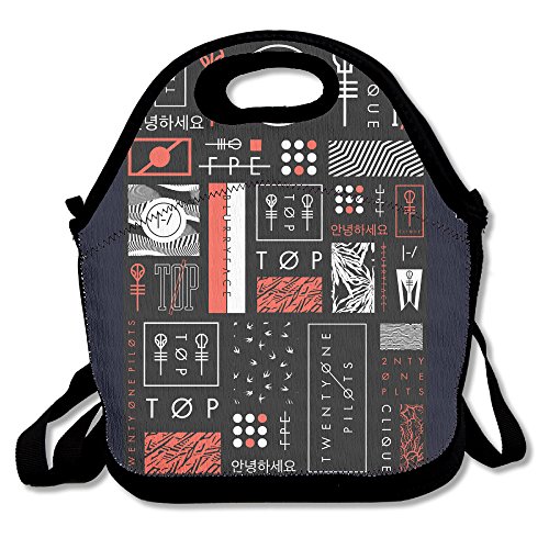 Twenty One Lunch Bags. Twenty One Pilots Top Clique Lunch Box For Men