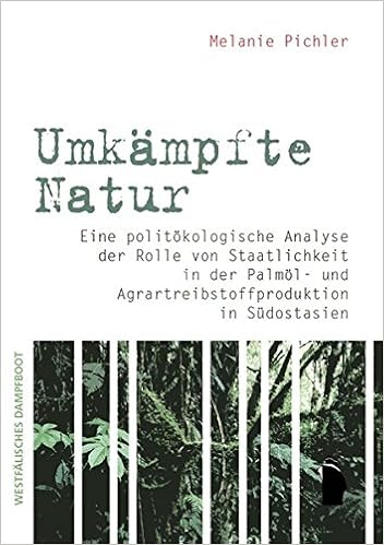 Umkampfte Natur Politische Okologie Der Palmol Und Agrarstreibstoffproduktion In Sudostasien Amazon De Melanie Pichler Bucher