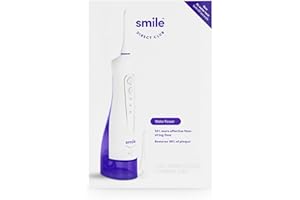 SMILE DIRECT CLUB SmileDirectClub Premium Edition Water Flosser - XL Water Reservoir with 2 Nozzles, Waterproof and Cordless Design, 3 Pressure Modes - Removes 99% of Plaque