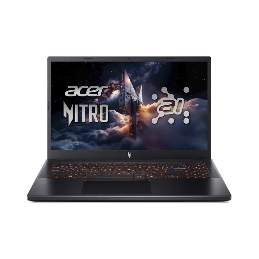 acer Nitro V15 (ANV15-52-70MY) Gaming Laptop | FHD IPS 165Hz Display | Intel Core i7-13620H | 16 GB RAM | 1 TB SSD | NVIDIA GeForce RTX 5060 | Windows 11 | QWERTZ Keyboard