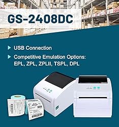Gainscha 4" Desktop Direct Thermal Label