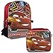 Disney Pixar Cars Kids 16” Backpack and Insulated Lunch Box Set Lightning McQueen School Bag