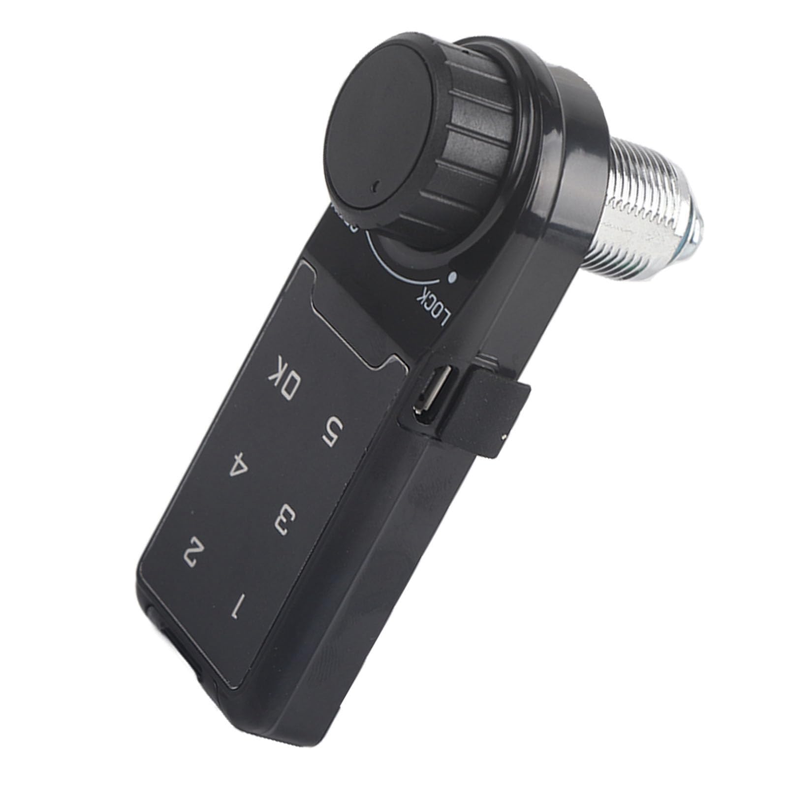 Code Security Lock, Compact Digital Electronic Security Cabinet Coded Locker, Accuracy ABS Electronic Deadbolt Lock, Safe Durable Smart Lock for Home, Office, Gym and More