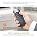 Luxtude 5-in-1 Multifunction Wireless Presenter Remote with Laser Pointer, Powerpoint/Keynote USB Control Pen, Voice Recorder, 1250mAh Emergency Portable Power Bank for Businessman-Black