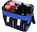MIER 30Cans Collapsible Soft Cooler Bag Insulated Picnic Lunch Bag, Navy Blue, Large