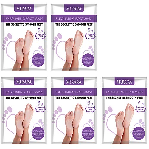 5Pack Feet Mask Peel, Foot Mask, Foot Peeling Mask Removes Calluses in