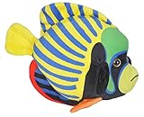Wild Republic Emperor Angelfish Plush, Stuffed Animal, Plush Toy, Gifts for Kids, Sea Critters 8 Inches