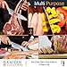 Kaizen Cutlery 3 Piece Sharp Chef Knife Bundle, 8 Inch Chefs Sushi Kitchen Knives Chef's Collection, Steel