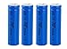 Aweek® 4Pcs 14500 2000mAh 3.7V Li-ion Lithium Rechargeable Battery AA Batteries For Cree Led Flashlight + 14500 Charger (4 Pcs Battery with Charger)