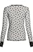 SofiePJ Women's Cotton Blend Printed Sleepwear Thermal Set Top and Bottoms