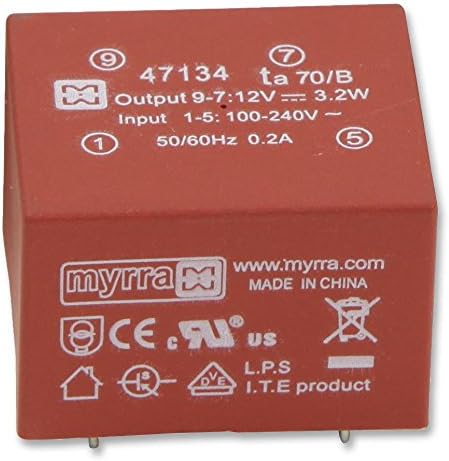 PCB Mount Power Supply, Adjustable, Fixed, 85 V, 265 V, 5 W, 24 V, 220 mA