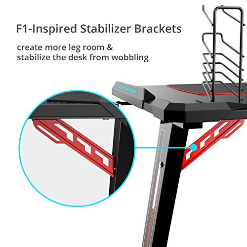 5 Eureka+Ergonomic+Z1+S+Gaming+Desk