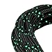 GM CLIMBING 6mm Accessory Cord Rope Double Braid CE/UIAA (Green, 20ft)