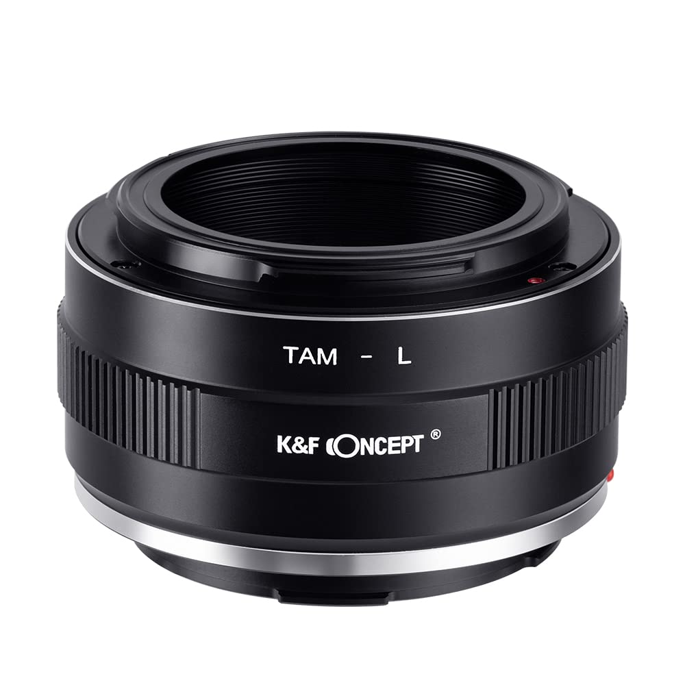 K&F CONCEPT TAM to L Mount Adapter, Manual Focus Adapter Compatible with Tamron Adaptall (Adaptall-2) Lens to L Mount Camera Body