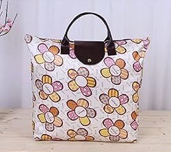 Foldable Shopping Bag with Wheels Collapsible