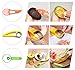 Habikoo Fruit Slicer Peeler, Avocado Knife Watermelon Banana Apple Slicer, Pineapple Strawberry Corer, Orange Lemon Peeler Kiwi Cantaloupe Pawpaw Peeler Melon Baller, Kitchen Fruit Tools Set 9 Pack