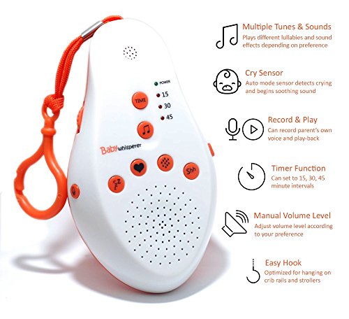 Baby whisperer - baby shusher + baby sensor - cry sensor+ baby so…