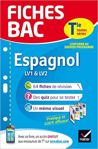 Fiches Bac Espagnol Tle Lv1 Lv2 Fiches De Revision Terminale Toutes Series Fiches Bac Espagnol Lv1 Lv2 Terminales Toutes Series Amazon Es Congar Jean Kerzulec Jean Yves Libros En Idiomas Extranjeros