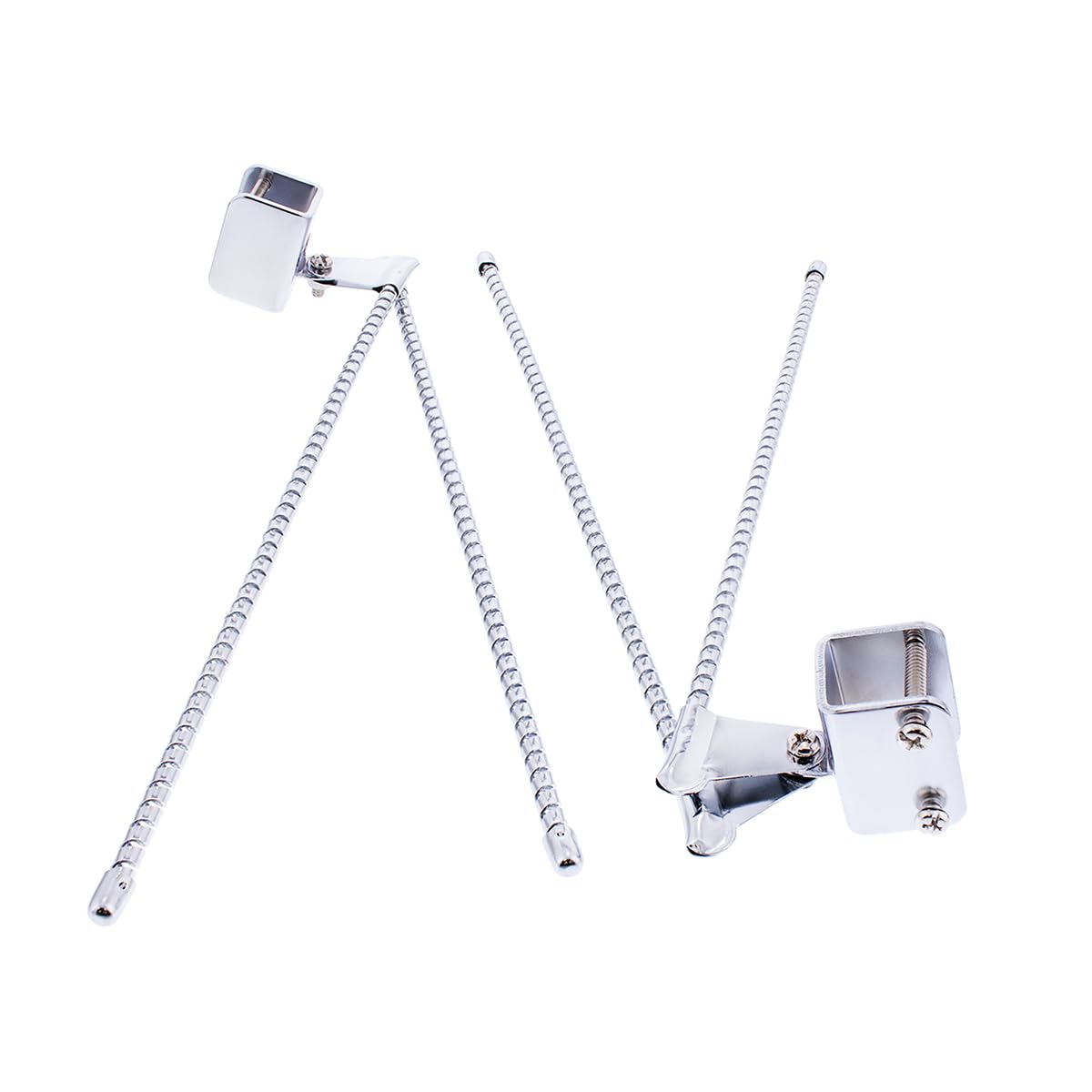 Photo 1 of United Pacific 70203 Chrome Curb Feelers, Universal Fitment, Helps to Prevent Curb Damage, Curb Whiskers, Avoid Damaging Wheels - ONE Set (Pack of 2)