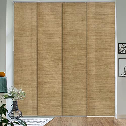GoDear Design Deluxe Adjustable Sliding Panel Window Blind 45.8" 86" W