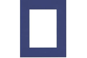 16x20 Royal Blue Picture Mats with White Core Bevel Cut for 11x14 Pictures