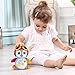 HOMOFY Baby Toys 6 to 12 Months up ,Lovely Smart Swing Dancing Penguin Early EQ Education ,Music and Learning ,Walking ,Singing,Flashing LED Lights, Voice Answers Gifts Toys for Baby