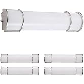 ASD LED 24" Vanity Flush Mount Light Fixture, Linear Bathroom Lighting Bar | 3CCT, Dimmable, Energy Star, ETL Listed | 25W 19