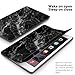 TNP iPad Mini 1/2/3 Case - Slim Lightweight Shell Smart Cover Stand, Hard Back Protection with Auto Sleep Wake for Apple iPad Mini 1/2/3 (Marble Black)