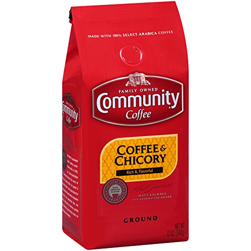 COMMUNITY COFFEE, COFFEE AND CHICORY, 12-OUNCE BAGS (PACK OF 3)