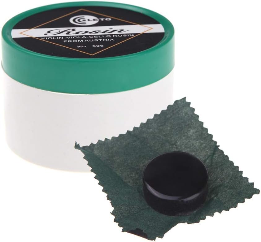 Violin Rosin Natural Rosin for Bows Less Dust Violin Viola Cello Bows Rosin Black All Natural