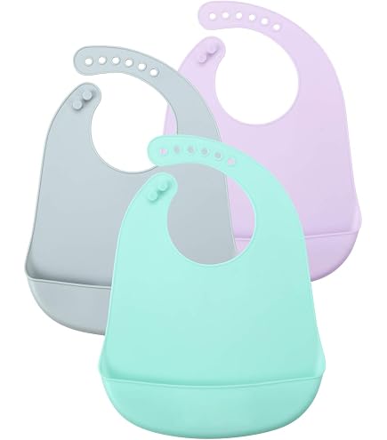2 Bavoirs Bébé Coton Imperméables - Lavables En Machine, Taille 20x30 Cm, 0 à 36 Mois - 10