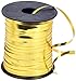 HIART Curling Ribbon, 3/16-Inch x 500-Yard, Metallic Gold
