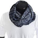 Chic Men Women Knit Winter Infinity Scarf Oversize E5001b