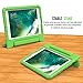 MoKo Case Fit Apple iPad 9.7 Inch 5th/6th Generation (2018/2017)/iPad Air/iPad Air 2 - Kids Friendly Shock Proof Convertible Handle Light Weight Protective Stand Cover, Green