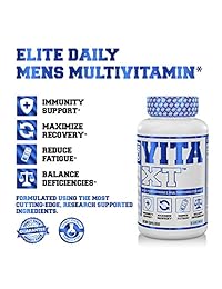 Vita XT Multivitamínico para Hombres – Elite diario Mens Multivitamina Suplemento Con quelato de minerales y vitaminas – 60 °Cápsulas vegetales