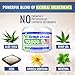Pain Relief Hemp Cream 10,000mg | 4oz - Hemp Extract Cream for Inflammation & Sore Muscles - Natural Joint, Arthritis & Back Pain Support - Made in USA - Arnica, MSM, Turmeric - Best for Skin Health
